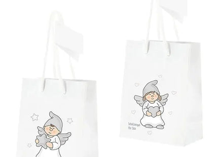 WERBUNG Kleine Schutzengel Geschenktüten, 2er-Set, ca. 14cm hoch TK Gruppe® Grosshandel 