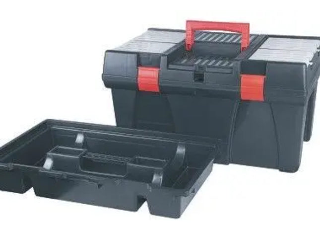 WERKZEUGKASTEN: Premium Werkzeugkoffer - Hochwertiger Werkzeugkasten für effiziente Organisation und sichere Aufbewahrung - Ultimativer Werkzeug Organizer für Heimwerker TK Gruppe® Grosshandel 