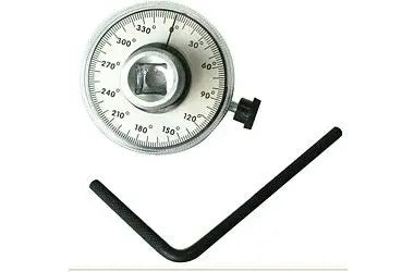 WINKELMESSER FUR DREHMOMENTSCHLUSSEL: Hochwertiger Winkelmesser für Drehmomentschlüssel - Professionelles Werkzeug zur präzisen Drehmomentmessung TK Gruppe® Grosshandel 