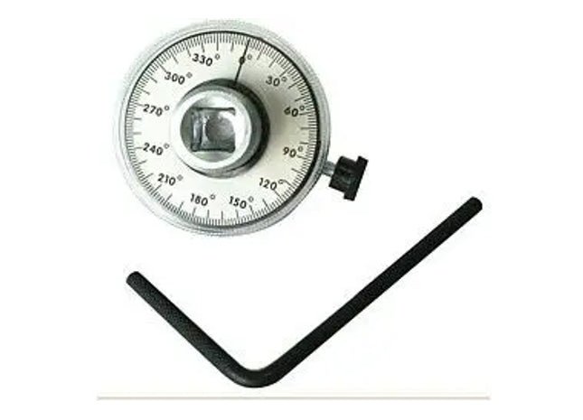 WINKELMESSER FUR DREHMOMENTSCHLUSSEL: Hochwertiger Winkelmesser für Drehmomentschlüssel - Professionelles Werkzeug zur präzisen Drehmomentmessung TK Gruppe® Grosshandel 