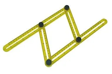 WINKELMESSER ;Präzisions-Winkelmesser für Handwerker: Hochwertiges Messwerkzeug für exakte Winkelbestimmung & präzise Schnitte TK Gruppe® Grosshandel 