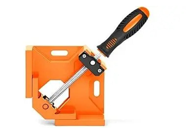 WINKELSPANNER: Hochwertiger Eckklemmer aus Stahl: Präziser Winkelspanner für sicheres Fixieren und Halten – Perfekt für Schreiner, Handwerker und DIY-Projekte TK Gruppe® Grosshandel 