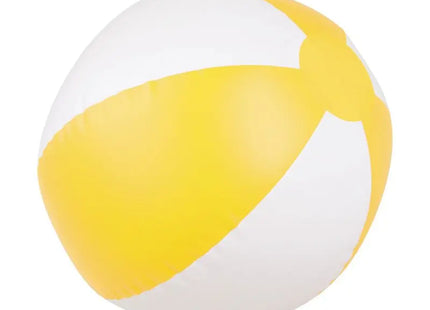Waikiki Strandball 23 cm in Gelb Leuchtend & Leicht für Outdoor-Spaß TK Gruppe® Grosshandel 