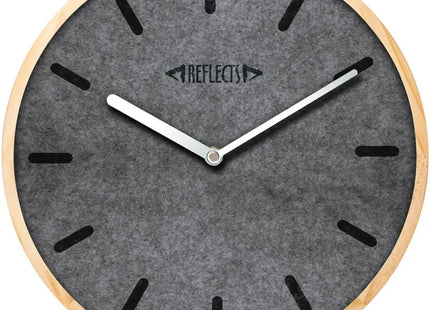 Wanduhr Reflects-Barcelona - Stilvolles Braun-Grau Design, Modern und Elegant TK Gruppe® Grosshandel 