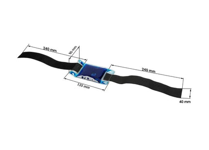 Vielseitiges Blaues Velcro Kühl-/Wärmekissen – Anpassbar & Praktisch TK Gruppe® Grosshandel 