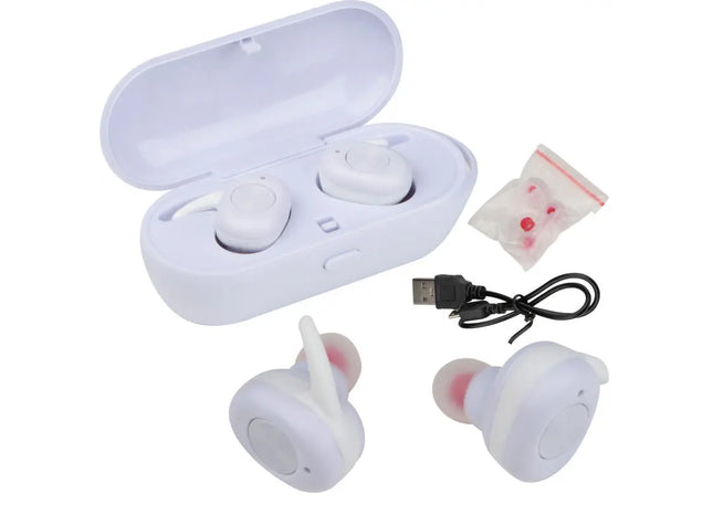 Warsaw In-Ear Bluetooth Ohrhörer - Reinweiß TK Gruppe® Grosshandel 