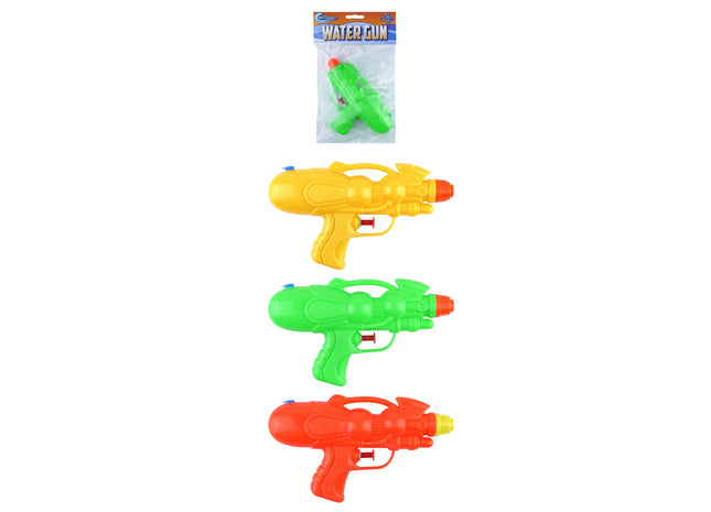 Wasser-Pistole 17cm, 3 sortierte Farben - Kinderspielzeug für Draußen und Pool-Spiele TK Gruppe® Grosshandel 