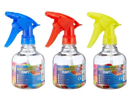 Wasserbombenfüllpumpe Set, inklusive 50 Wasserbomben, Schnellbefüllung TK Gruppe® Grosshandel 