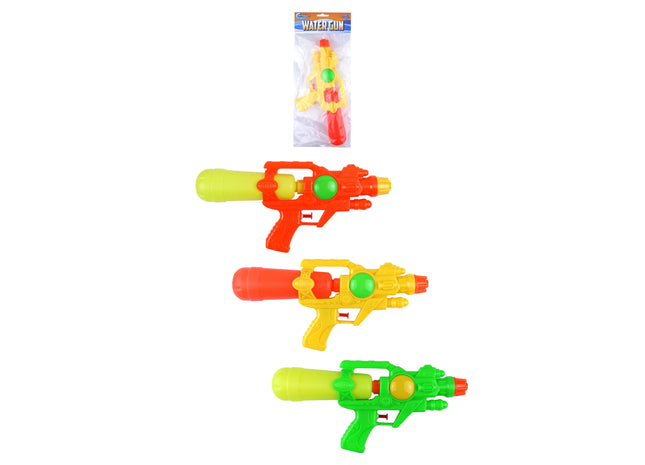 Wasserpistole 31 cm in 3 Ausführungen, robustes Spielzeug für Kinder und Outdoor-Spas TK Gruppe® Grosshandel 