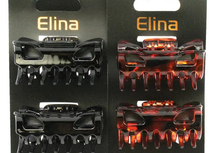 Water Wave Hair Claw Set - 2 Pieces, 6cm Each, Stylish Hair Accessories TK Gruppe® Grosshandel 