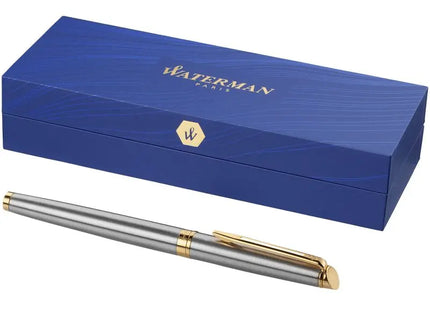Waterman Hémisphère Tintenroller - Silber & Gold, Schwarze Mine – Luxuriöses Design TK Gruppe® Grosshandel 