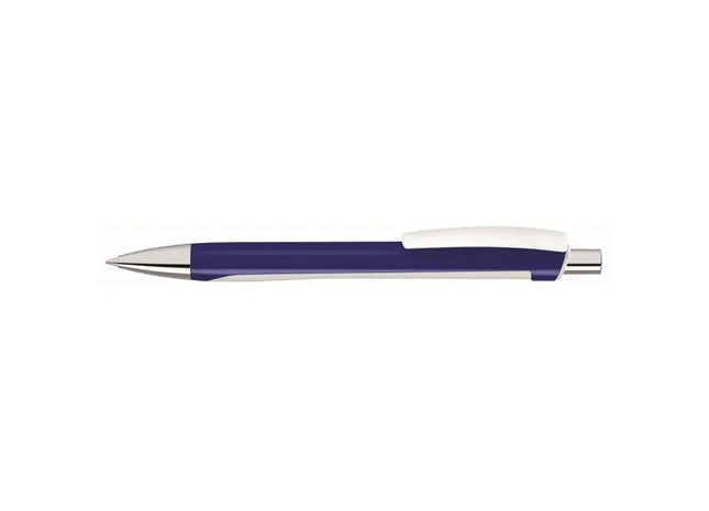 Wave Gum Durable Retractable Ballpoint Pen - Dark Blue TK Gruppe® Grosshandel 
