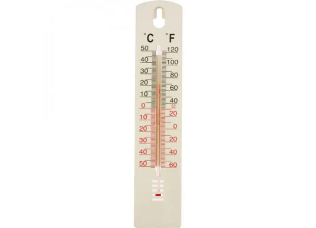 Weatherproof Outdoor Thermometer 20x4.4cm - Celsius & Fahrenheit Display for Accurate Temperature Monitoring TK Gruppe® Grosshandel 
