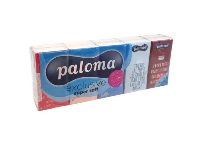 Weiche 4-lagige Taschentücher, 10x10 Stück Packung – Sanft & Saugfähig TK Gruppe® Grosshandel 
