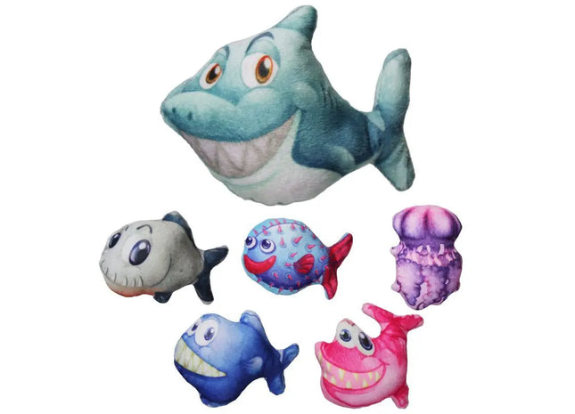 Weiche Plüsch-Meerestiere "Ocean", 13 cm groß TK Gruppe® Grosshandel 