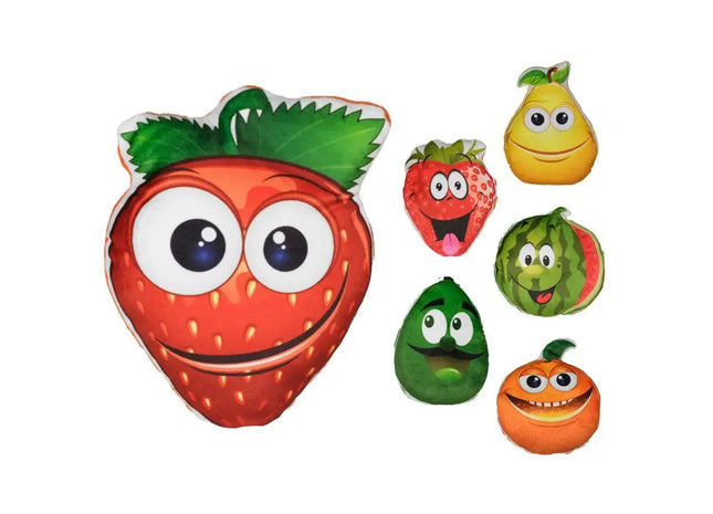 Weicher Plüsch-Früchtemix "Fruity", 20 cm groß TK Gruppe® Grosshandel 
