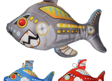 Weicher Plüsch-Robohai "Kai", 23 cm groß TK Gruppe® Grosshandel 