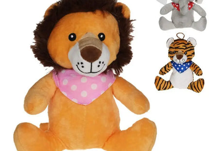 Weicher Plüsch-Tiermix "Savanne", 18 cm groß TK Gruppe® Grosshandel 