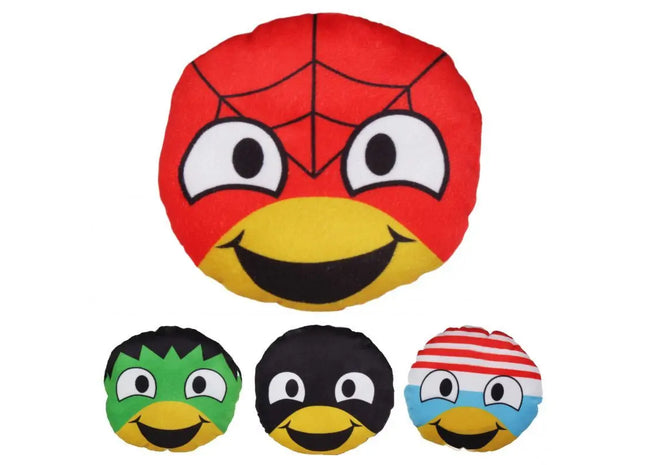 Weiches Plüschkissen im Superhelden-Design, 14 cm groß TK Gruppe® Grosshandel 