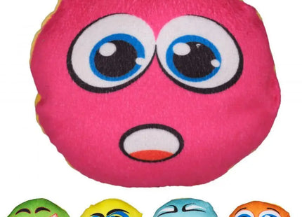 Weiches Plüschkissen mit Smiley-Motiv, 15 cm groß TK Gruppe® Grosshandel 