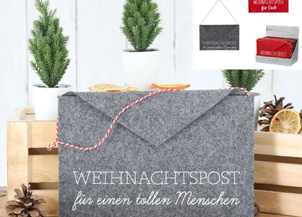 Weihnachtliche Filz-Umschläge, 2er-Set, Festliche Briefhüllen TK Gruppe® Grosshandel 