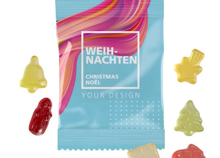 Weihnachtliche Fruchtgummi 10g Tüten – Festlicher Genuss TK Gruppe® Grosshandel 