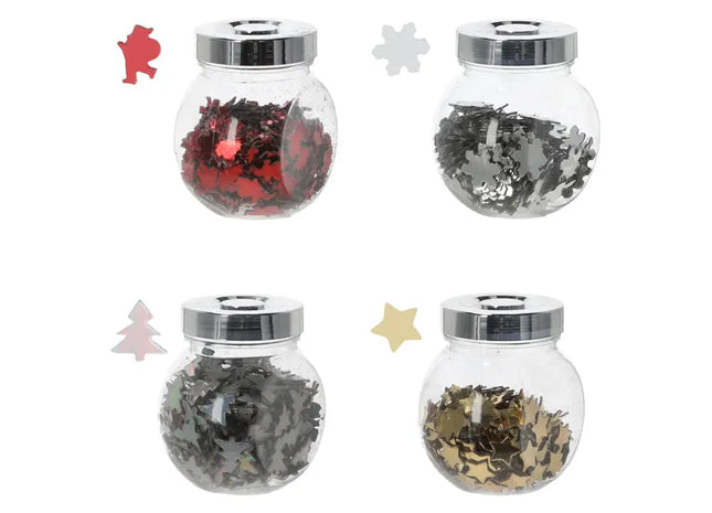 Weihnachtliche Streudeko, 4er-Set, je ca. 30g TK Gruppe® Grosshandel 