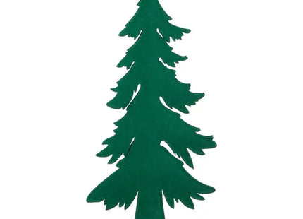 Weihnachtlicher Filz-Tannenbaum auf grünem Holzfuß, 83cm, Festliche Dekoration TK Gruppe® Grosshandel 