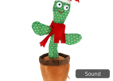 Weihnachtlicher Kaktus, singend und tanzend, ca. 30 cm hoch TK Gruppe® Grosshandel 
