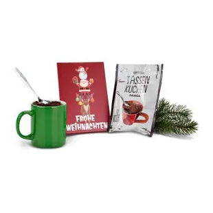 Weihnachtlicher Tassenkuchen 7g – Mit Gruß 'Frohe Weihnachten' TK Gruppe® Grosshandel 
