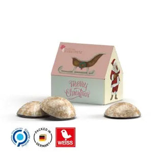 Weihnachtliches Lebkuchenhaus - Traditionelles Gebäck für festliche Dekorationen TK Gruppe® Grosshandel 