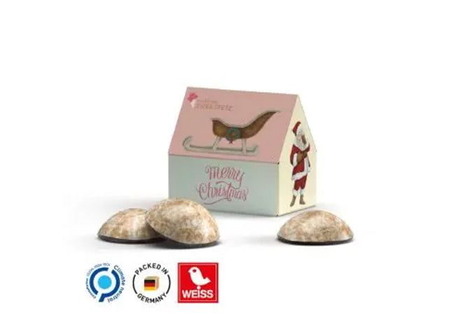Weihnachtliches Lebkuchenhaus - Traditionelles Gebäck für festliche Dekorationen TK Gruppe® Grosshandel 