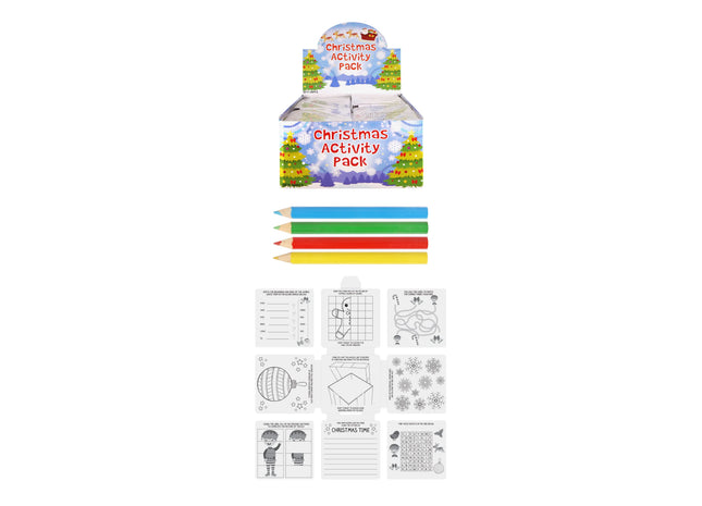Weihnachts-Aktivitätspaket für Kinder: Kreative Bastelsets & Spiele für Festtage TK Gruppe® Grosshandel 