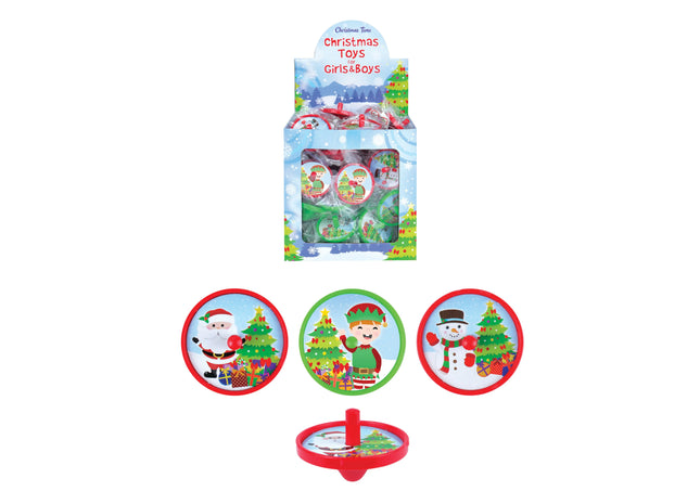 Weihnachts-Paddelschläger- und Ball-Set, 12 cm, verschiedene Designs, 2 Farben TK Gruppe® Grosshandel 