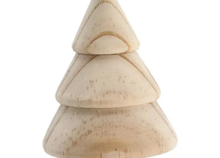 Weihnachtsbaum aus Holz, Größe M – Rustikale Weihnachtsdeko | Natürlicher Holzbaum TK Gruppe® Grosshandel 