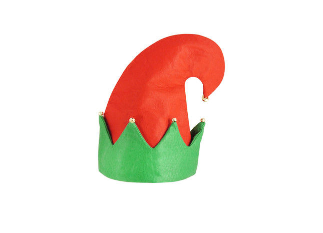 Weihnachtsbaumhut für Erwachsene mit Sternaufsatz, festliche Feiertags-Kopfbedeckung, 28 x 43 cm TK Gruppe® Grosshandel 