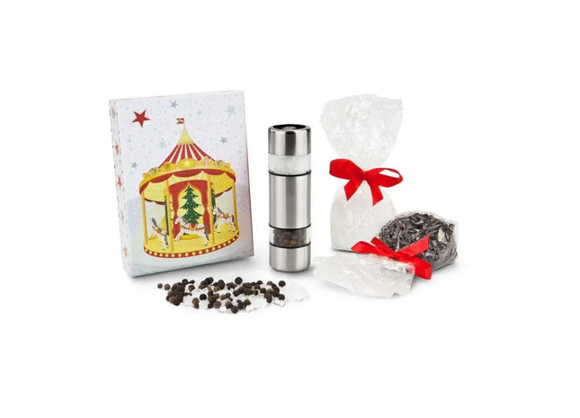 Weihnachtsduett Salz & Pfeffer Set - Festliche Würze für den Esstisch TK Gruppe® Grosshandel 