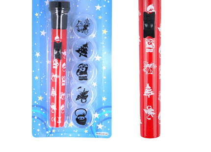 Weihnachtsfackeln 15 cm – Dekokerzen mit 5 Mustern TK Gruppe® Grosshandel 
