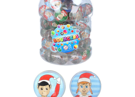 Weihnachtskugeln 'Elfin' 3,3 cm, 4 Farben sortiert, Deko-Bälle TK Gruppe® Grosshandel 