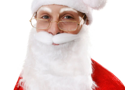 Weihnachtsmann Bart – Unverzichtbares Weihnachtskostüm Zubehör TK Gruppe® Grosshandel 