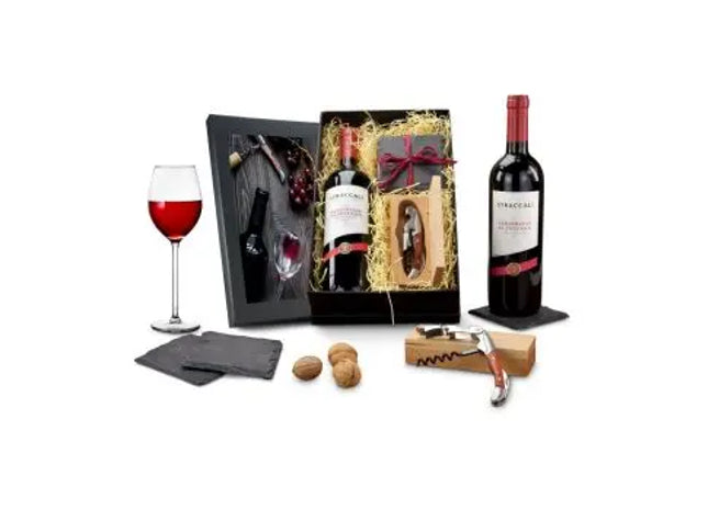Wein-Freunde Geschenkset - Gemeinsam Genießen TK Gruppe® Grosshandel 