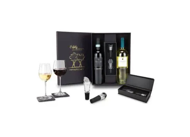 Wein-Partnerschaft Geschenkset - Zwei Weine, Ein Erlebnis TK Gruppe® Grosshandel 