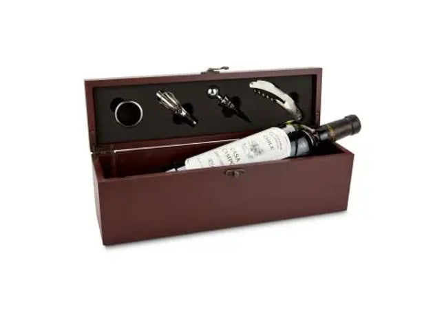 Weinaccessoire-Geschenkbox - Komplettes Set für Weinkenner TK Gruppe® Grosshandel 