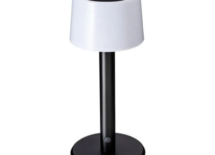 REEVES-AMLINO Kabellose Tischlampe in Schwarz/Weiß - Aufladbar & Stilvoll TK Gruppe® Grosshandel 