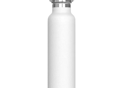 Weiß Isolierflasche Ashton 650ml, Thermoflasche mit Doppelwand TK Gruppe® Grosshandel 