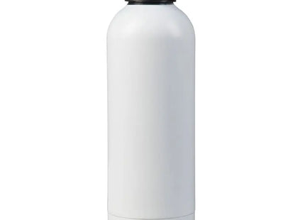 Weiß Matte 500ml Isolierflasche, schick & funktional TK Gruppe® Grosshandel 