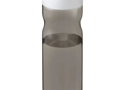 H2O Active Base Tritan™ 650ml Sportflasche, Drehdeckel - Kohle/Weiß TK Gruppe® Grosshandel 