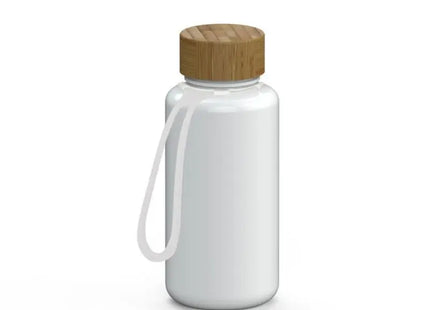 Weiß-Transparente Natural-Trinkflasche, 700ml mit Riemen – Praktisch & Chic TK Gruppe® Grosshandel 