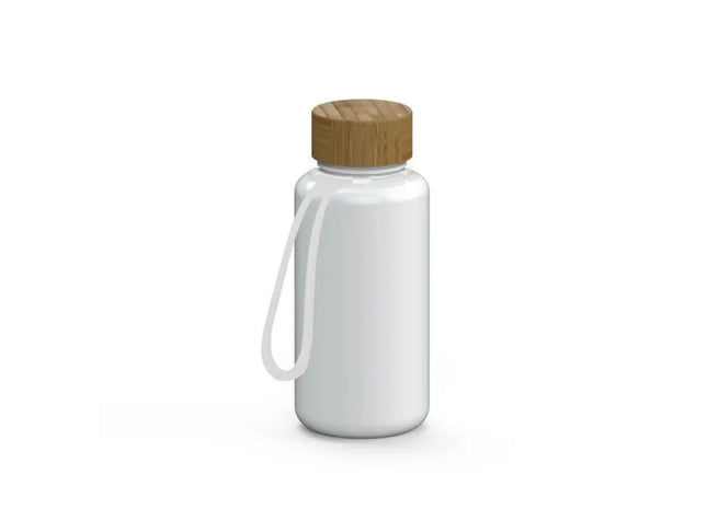 Weiß-Transparente Natural-Trinkflasche, 700ml mit Riemen – Praktisch & Chic TK Gruppe® Grosshandel 