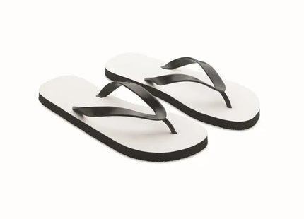 Cayman Zehensandalen in Orange/Weiß – Größe 42-44, Trendig & Komfortabel TK Gruppe® Grosshandel 
